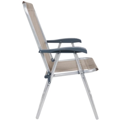 Cadeira de Praia Alta Alumínio Bege 65006 BELFIX-99840982-5f2e-4e3d-8fcf-c3abb4640e07