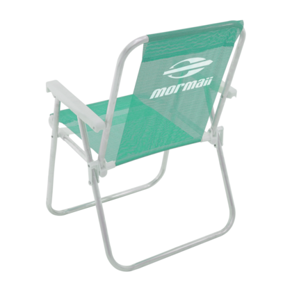 Cadeira de Praia Alta em Alumínio Lazy Sannet Mormaii Verde Bel-b6a622e5-dae3-482e-960b-f767cb1981dd