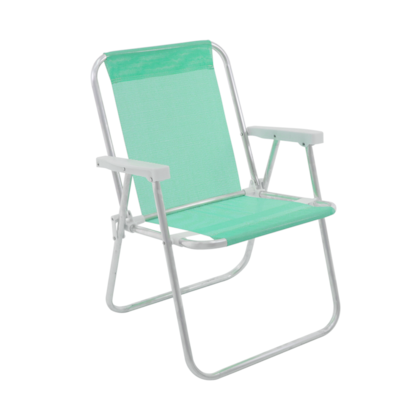 Cadeira de Praia Alta em Alumínio Lazy Sannet Mormaii Verde Bel-20df5bbb-4440-4235-84a2-76ddd6a91216