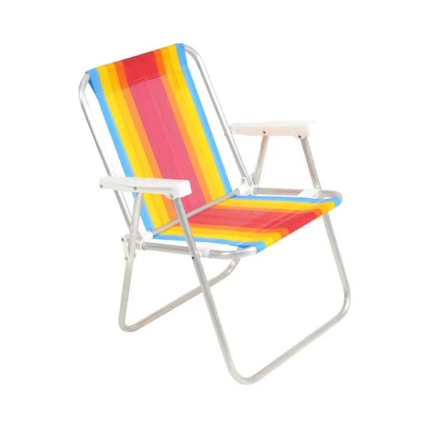 Cadeira de Praia Alta Lazy Alumínio Cores Sortidas 25500 Bel-9cc820ae-975d-48d2-9240-36845fa8760f