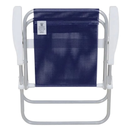 Cadeira de Praia Alta Lazy Aluminio Sannet Azul Marinho 23518 Bel-4c40b905-15e5-46b6-b365-272d140a2841