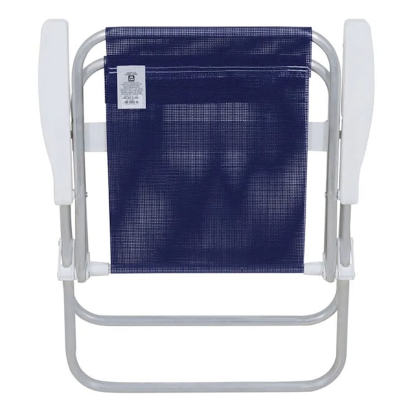 Cadeira de Praia Alta Lazy Aluminio Sannet Azul Marinho 23518 Bel-b96a0721-ff3b-4cd1-b819-0cfe07bddb1c