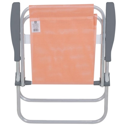 Cadeira de Praia Alta Lazy Alumínio Sannet Coral 23529 Bel-366acc72-9e48-42aa-b79a-c2b3ee2a5066