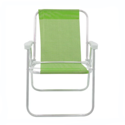 Cadeira de Praia Alta Lazy em Alumínio Verde 23503 Belfix -0db3ffa8-82e1-4e4d-9559-58422472925c