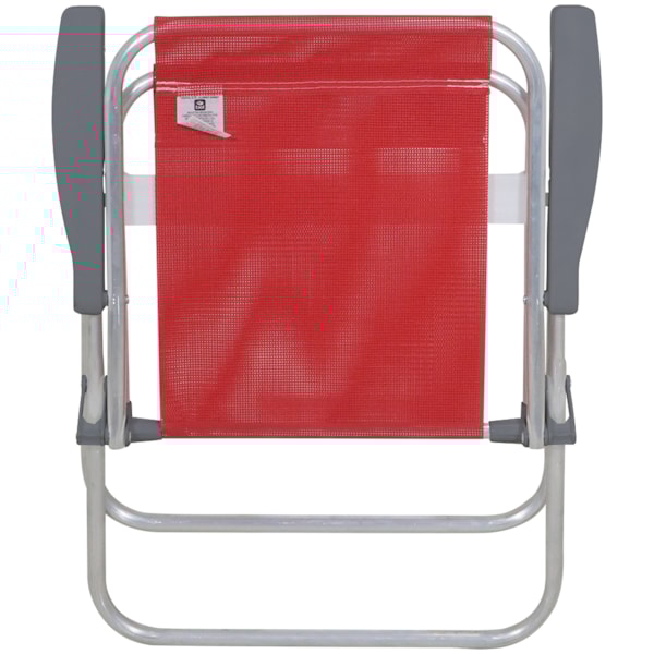 Cadeira de Praia Alta Lazy em Alumínio Vermelha 23504 Belfix-5ecfbe28-d85e-4942-8f2c-3e7fb5ff79cd