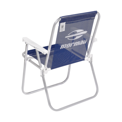 Cadeira de Praia Alta Lazy Mormaii em Alumínio Azul Marinho 023569 Bel Fix-8c4b42ea-326d-4348-9a7c-0e4c1fc115e0