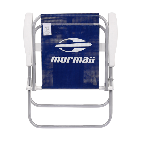 Cadeira de Praia Alta Lazy Mormaii em Alumínio Azul Marinho 023569 Bel Fix-b12bf667-2aa3-4a1f-bdcb-52651e668174