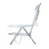 Cadeira de Praia Branca Dobrável Com Encosto de Cabeça 290202 Nautika