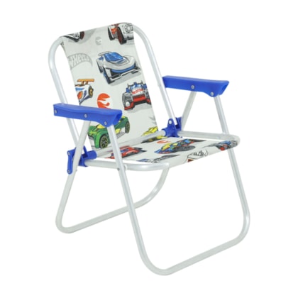Cadeira de Praia infantil Alumínio Hot Wheels Branca 25201 Belfix-921ff790-7841-4574-8a19-b1bc802c06b0