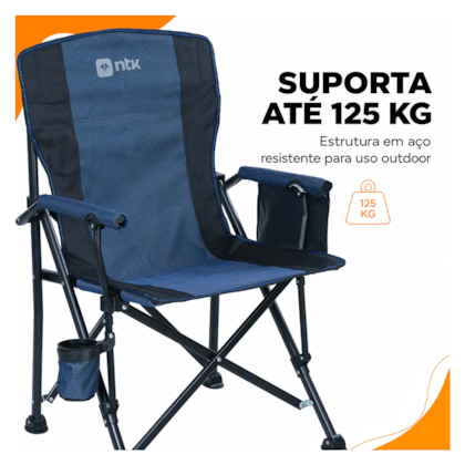 Cadeira Diretor Dobrável  Astra Azul  291013 Nautika-448cd039-fa87-471f-9fe5-01b866b7450a