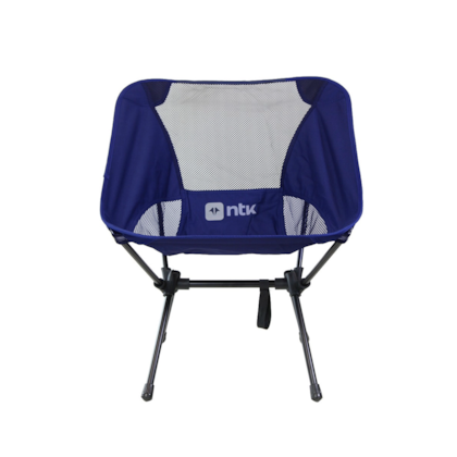 Cadeira Dobrável Compacta Pocket Azul Camping 290375 NTK