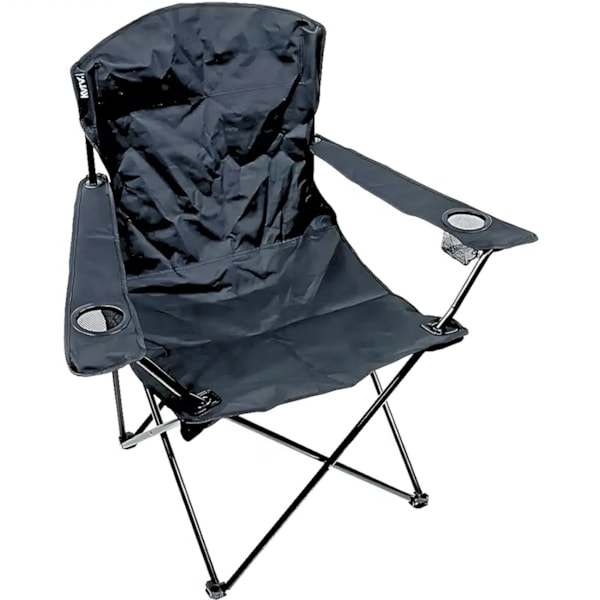 Cadeira Dobrável Preta c/ Apoio de Braço e Porta Copos 327971 Kala-a9b6c499-0edc-4728-a2f5-c2d971db42ad