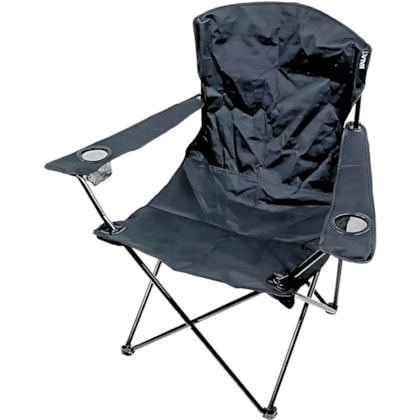 Cadeira Dobrável Preta c/ Apoio de Braço e Porta Copos 327971 Kala-b240daa2-b7ba-464d-90fa-023ea794c61a
