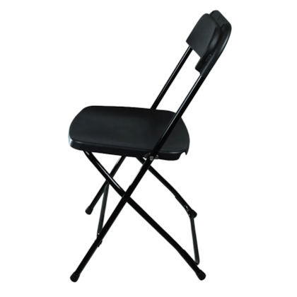 Cadeira Dobrável Robust Suporta 100Kg Estrutura em Aço Preta 291110PR Nautika-ca688832-bd21-4b37-96e9-8c4c49e32ae8