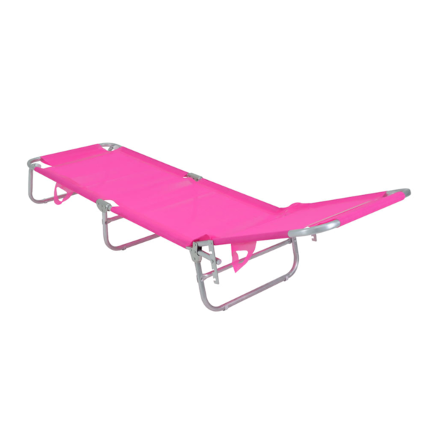 Cadeira Espreguiçadeira Articulada 4 Pos. em  Alumínio Rosa 414710 Bel -762d87b0-646a-4af3-a2b4-8d9b40d81ec9