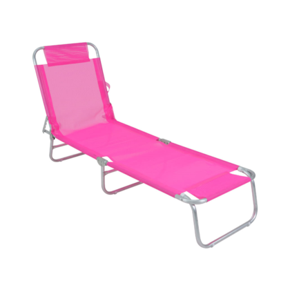 Cadeira Espreguiçadeira Articulada 4 Pos. em  Alumínio Rosa 414710 Bel -71326b12-fb2f-4471-b596-001d86424e9a