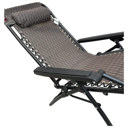 Cadeira Espreguiçadeira Dobrável 21 Posições Marrom IWCE021MR Importway -309879fd-612c-4b60-ac4c-ffbde776414f