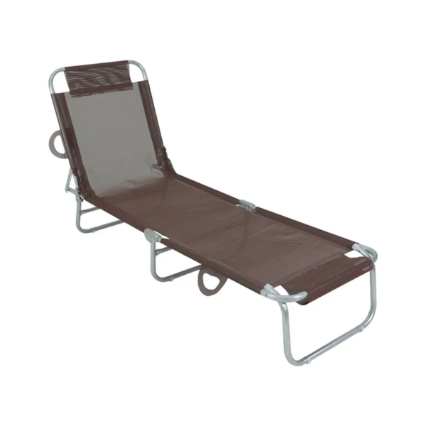 Cadeira Espreguiçadeira em Alumínio Marrom 414712 Bel-c5646eb2-87a5-4e88-ad7d-2948f61db783