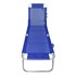 Cadeira Espreguiçadeira Textilene e Alumínio Azul 414702 Belfix