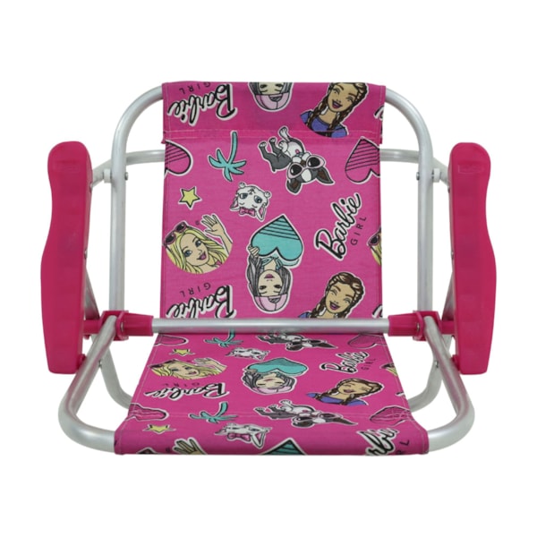 Cadeira Infantil Bel Alumínio Barbie Rosa 025210 Bel fix-acbf5366-4690-4f8e-8a67-b190011659be