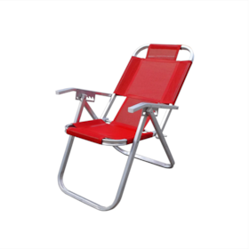 Cadeira Ipanema Recli. Extra ALta Vermelha CAD0670 Botafogo