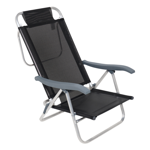 Cadeira Mormaii Reclinável 6 Posições Preta 63069 Belfix-a461ce28-c8d3-4569-81a6-ef0be9c2b4e0