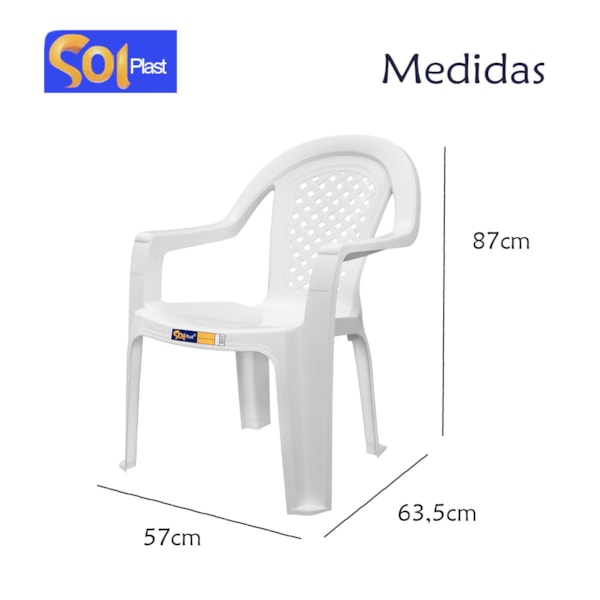 Cadeira Poltrona Jacarecica 152kg em Polímero Branca Solplast-03d7ea3c-0e8a-469b-ba2f-7e10aeb1facc
