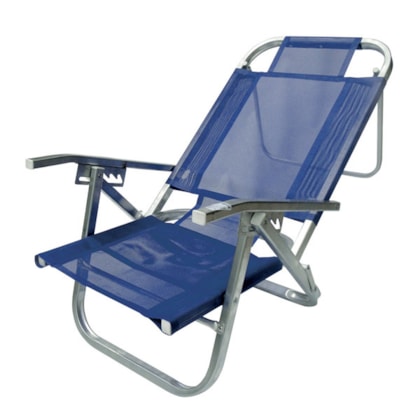 Cadeira Praia Reclinável 5 Posições Botafogo-0cc5795a-3c5b-4bd2-95f7-8e7d152b635f