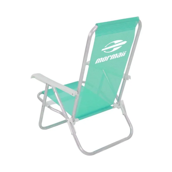 Cadeira Reclinável 4 Pos. Lazy Dobrável Verde em Aluminio 023068 Mormaii-8ae69105-ee3c-43eb-bc41-77b002e602d1