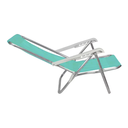 Cadeira Reclinável 4 Pos. Lazy Dobrável Verde em Aluminio 023068 Mormaii-725bb41c-c54e-4e9b-b86e-b6293208b3a7