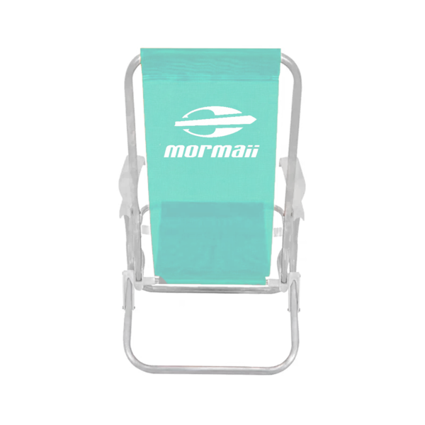 Cadeira Reclinável 4 Pos. Lazy Dobrável Verde em Aluminio 023068 Mormaii-93864411-dc7f-45f5-a5a9-cd4d8c3d652e