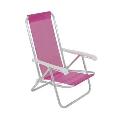 Cadeira Reclinável em Alumínio 4 Pos.Lazy Sannet Cores Sortidas 23000 Belfix -9e6384b4-5a27-472c-a5e6-d87ee8e47b82