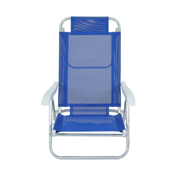 Cadeira Reclinável Sunny Alumínio 6 Posições Azul 063002 Belfix-624f45b6-40e2-42ba-9013-91b81c4812fc