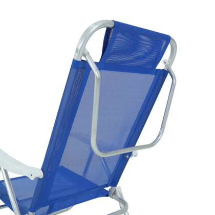 Cadeira Reclinável Sunny Alumínio 6 Posições Azul 063002 Belfix-bc01524a-9b03-4b67-be02-26bfafca0625