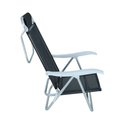 Cadeira Reclinável Sunny Alumínio 6 Posições Preta 063007 Belfix-38b1a8bd-f1e2-49be-807e-306f0a3a556b