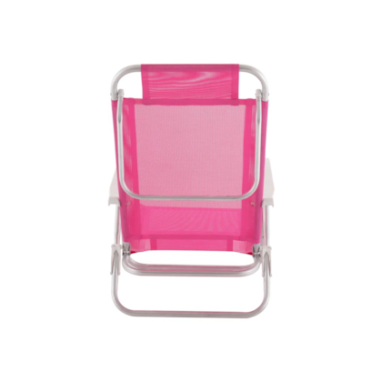 Cadeira Reclinável Sunny Alumínio 6 Posições Rosa 063010 Belfix-759ab651-a5e4-4778-9fef-6abc4e75b08a