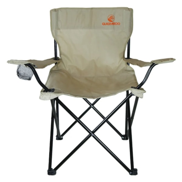 Cadeira Relax Dobrável Guepardo 90kg em Aço E Poliéster Bege Camping 046510 Nautika-25b7be04-37e8-400c-a666-c796c89aa522