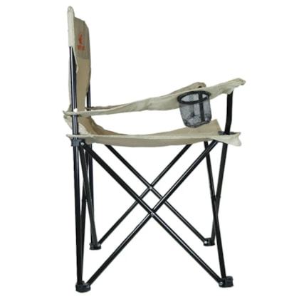 Cadeira Relax Dobrável Guepardo 90kg em Aço E Poliéster Bege Camping 046510 Nautika-21bb8856-a0a6-473f-ab7c-04bc61b9c461