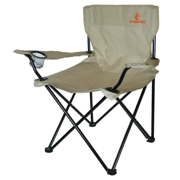 Cadeira Relax Dobrável Guepardo 90kg em Aço E Poliéster Bege Camping 046510 Nautika-06fc7027-736a-4e2c-a4d4-f211c0907bb8