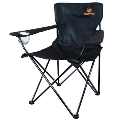 Cadeira Relax Dobrável Guepardo 90kg em Aço E Poliéster Preto Camping 046510 Nautika-5a2a5c14-a3f4-4c41-bf14-faa31b3d70b4