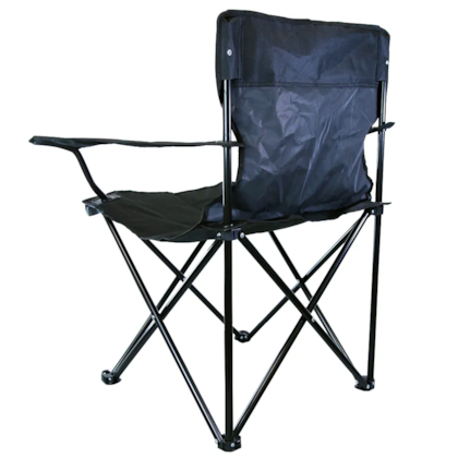 Cadeira Relax Dobrável Guepardo 90kg em Aço E Poliéster Preto Camping 046510 Nautika-f935e760-bb57-457f-b7c3-7e3d9b9c9864