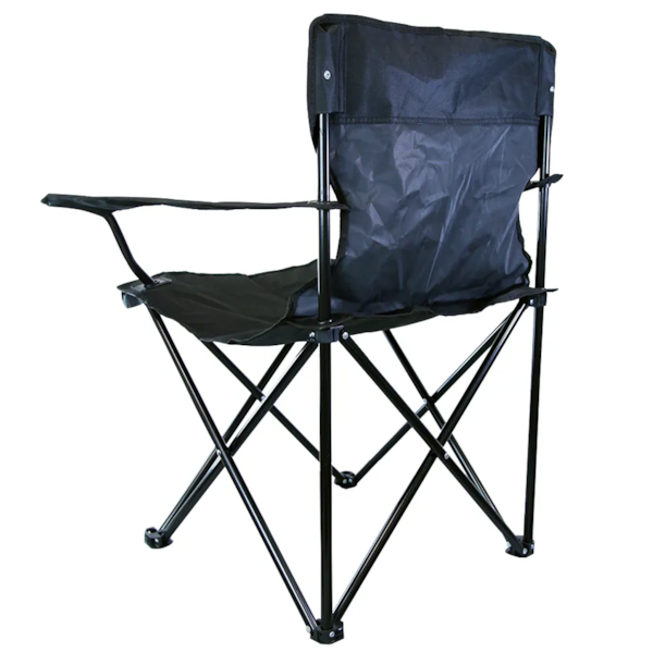 Cadeira Relax Dobrável Guepardo 90kg em Aço E Poliéster Preto Camping 046510 Nautika-6dd57468-082d-42cc-a715-6712025170d3