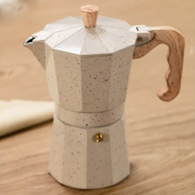 Cafeteira Italiana Verona em Alumínio 300ml Vanila 2182105 Brinox