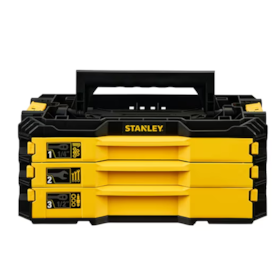 Caixa Baú 3 Gavetas + Ferramentas 126pçs STMT98107 Stanley