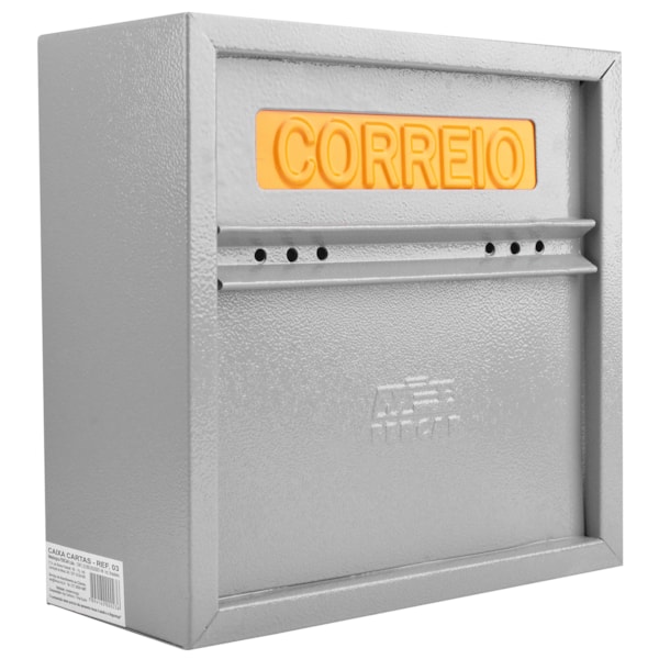 Caixa de Correios Para Grade 23X11X23CM COR-3 Fercar-68d1205d-de2e-40cd-b8ad-1b10a324ed49