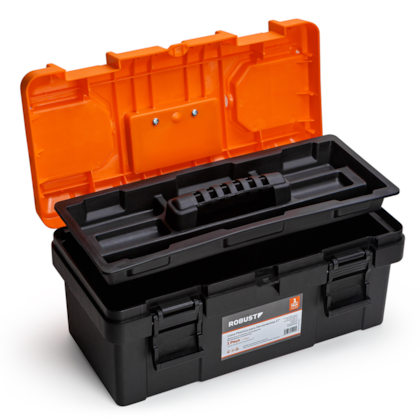 Caixa de Ferramentas Organizadora com Bandeja Interna 3370157 Robust -b99cdcde-e9af-466f-8493-53580024dc86