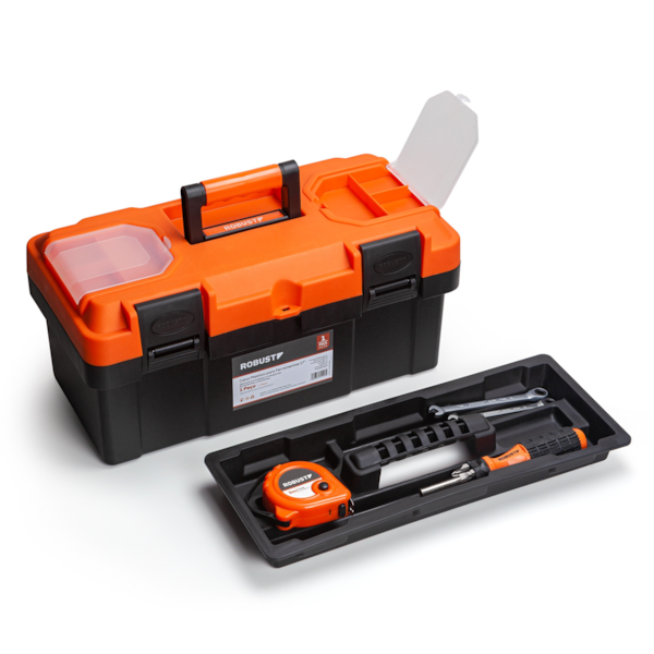 Caixa de Ferramentas Organizadora com Bandeja Interna 3370157 Robust -b5f5ef69-95f4-49a5-8ec4-329cfaa12885