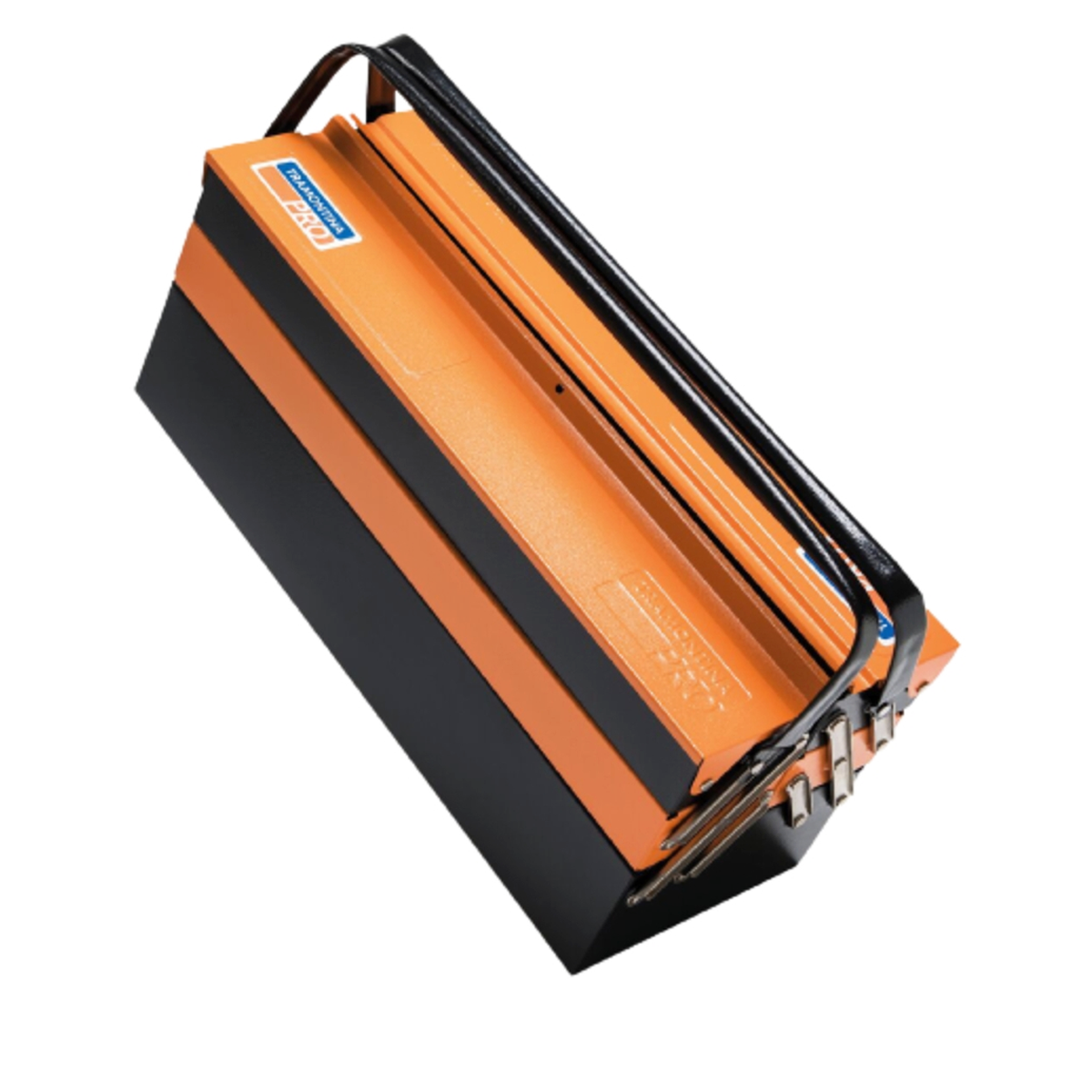 Caixa de Ferramentas Sanfonada 5 Gavetas Aço Laranja/Preto 44952