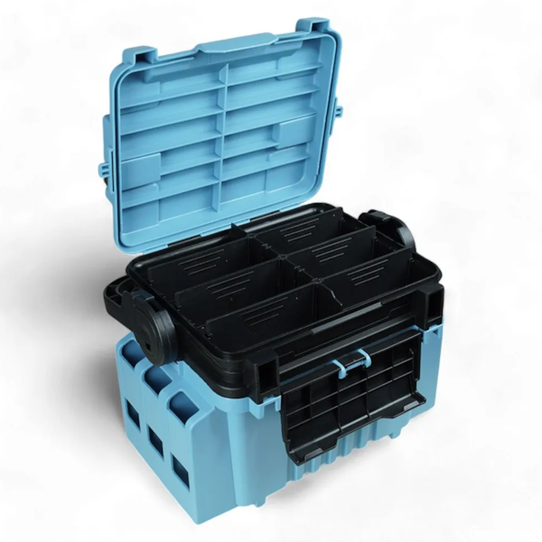 Caixa de Pesca Pionner Estojo Removível e Alça de Transporte em Polímero Resistente Nautika-885521af-a604-4ca5-9b42-c49113b9d6cd