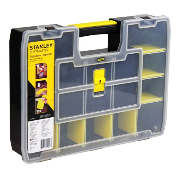 Caixa Organizadora Softmaster Grande STST14026 Stanley-cab50904-48e9-4aea-9d8b-c8d726b8a427